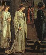 Sir Edward Burne-Jones The Princess Sabra Led to the Dragon Painting Date oil on canvas